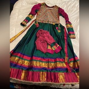 Unique afghan traditional clothes